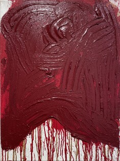 Hermann Nitsch - Schüttbild 13